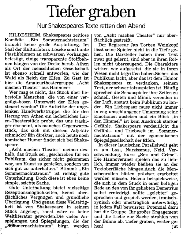 Ein Sommernachtstraum